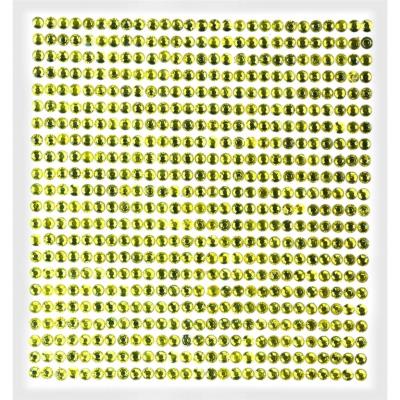 Opakowanie Kryształki samoprzylepne paski złote