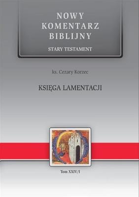 Okładka książki Księga Lamentacji. ST XXIV cz.1