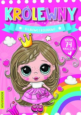 Okładka książki Księżniczki. Bajkowo kolorowo