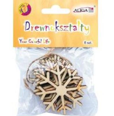 Opakowanie Kształty drewniane op. 8szt. CDX-3570, Aliga