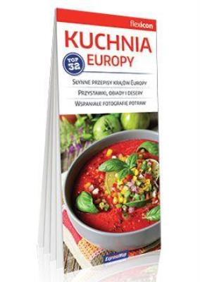 Kuchnia Europy  flexion PL laminat. Autor: Redźko Beata i Jacek. SmakLiter.pl Okładka książki Kuchnia Europy  flexion PL laminat