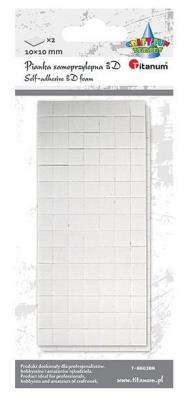 Opakowanie Kwadraty dwustronne klej EB886