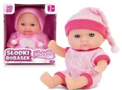 Lalka Natalia słodki bobasek 13cm mix dspl (12szt). Wydawca: Artyk. SmakLiter.pl Opakowanie Lalka Natalia słodki bobasek 13cm mix dspl (12szt)