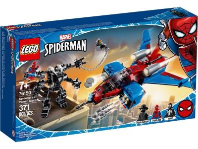Opakowanie Lego SUPER HEROES 76150 Pajęczy odrzutowiec