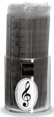 Opakowanie Linijka w nutyy - 15 cm