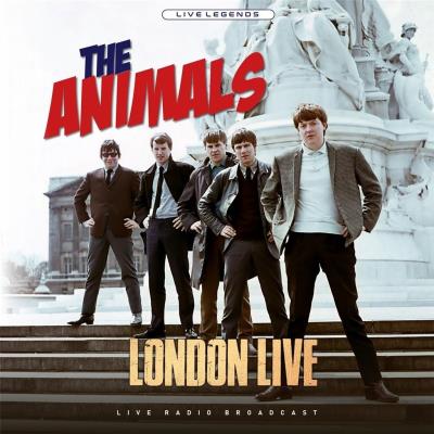 London Live - Płyta winylowa. Autor: The Animals. SmakLiter.pl Okładka książki London Live - Płyta winylowa