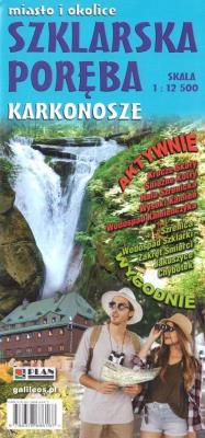 Okładka książki Mapa tur. - Szklarska Poręba. Karkonosze 1:12 500