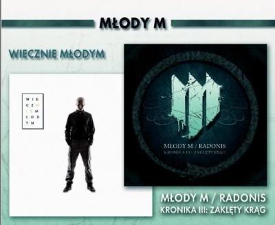 MŁODY M 2CD - Wiecznie Młody Kronika Zaklęty Krąg. Autor: Młodyń Józef. SmakLiter.pl Okładka książki MŁODY M 2CD - Wiecznie Młody Kronika Zaklęty Krąg
