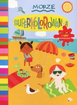 Okładka książki Morze. Superkolorowanka