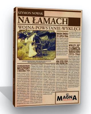 Na Łamach. Autor: Nowak Szymon. SmakLiter.pl Okładka książki Na Łamach