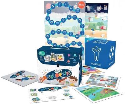 Okładka książki Nasze historyjki. Karty obrazkowe