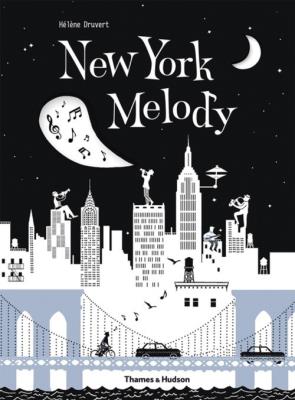 New York Melody. Autor: Helene Druvert. SmakLiter.pl Okładka książki New York Melody