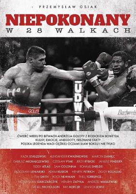 Niepokonany w 28 walkach. Autor: Przemysław Osiak. SmakLiter.pl Okładka książki Niepokonany w 28 walkach