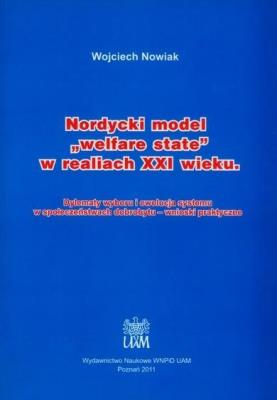 Okładka książki Nordycki model „welfare state” w realiach XXI wieku
