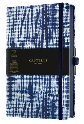 Opakowanie Notatnik 13x21cm linia Castelli Shibori Jute