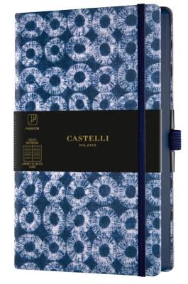 Opakowanie Notatnik 13x21cm linia Castelli Shibori Rings