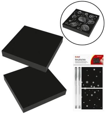 Notes samoprzylepny 75x75 + długopis 2+2 EAGLE. Wydawca: Eagle. SmakLiter.pl Opakowanie Notes samoprzylepny 75x75 + długopis 2+2 EAGLE