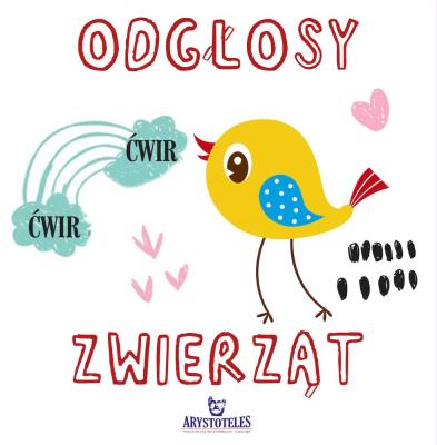 Odgłosy zwierząt. Autor: Matusiak Monika. SmakLiter.pl Okładka książki Odgłosy zwierząt