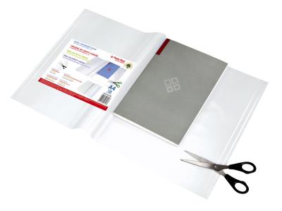 Okładka książki OKLADKA NA ZESZYT Z SAMOPRZYLEPNYMI BOKAMI A4X10 SZT-PANTA P