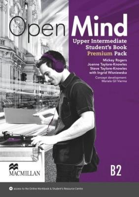 Open Mind B2 Upper Intermediate Książka ucznia Pack Premium. Autor: Mickey Rogers, Joanne Taylore-Knowles. SmakLiter.pl Okładka książki Open Mind B2 Upper Intermediate Książka ucznia Pack Premium