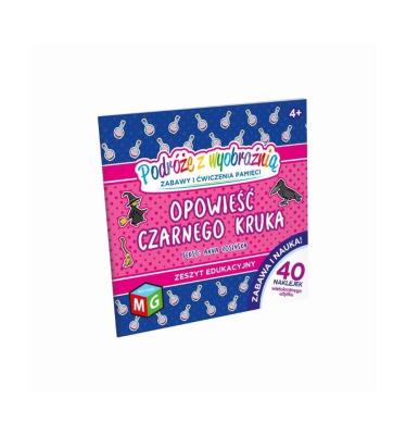 Okładka książki Opowieść czarnego kruka - podróże z wyobraźnią