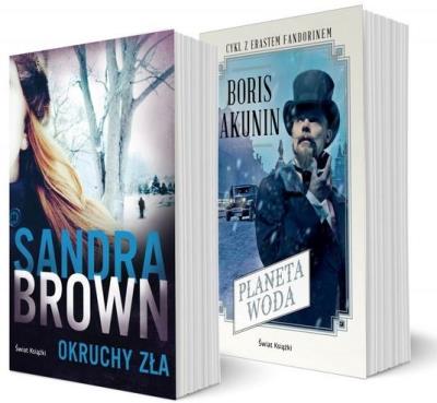 Pakiet: Okruchy zła / Planeta Woda. Autor: Akunin Boris. SmakLiter.pl Okładka książki Pakiet: Okruchy zła / Planeta Woda