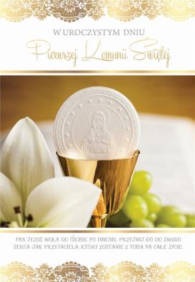 Opakowanie Pamiątka komunii PMB 3DV-004