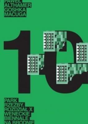 Park Rzeźby. Rozdział X. Weneckie Biennale.... Autor: Olga Byrska, Sebastian Cichocki. SmakLiter.pl Okładka książki Park Rzeźby. Rozdział X. Weneckie Biennale...