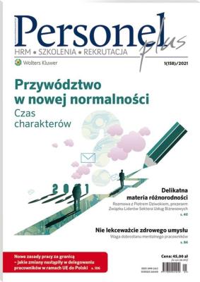 Okładka książki Personel Plus - 1/2021