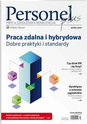 Okładka książki Personel Plus - 3/2021