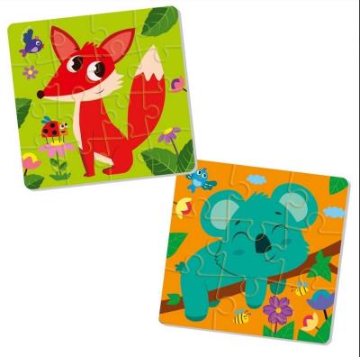 Piankowe puzzle 2w1. The Fuzzies. Wydawca: Roter Kafer. SmakLiter.pl Opakowanie Piankowe puzzle 2w1. The Fuzzies