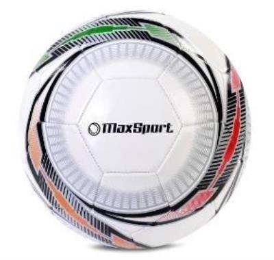 Opakowanie Piłka nożna Max Sport biało-czarna