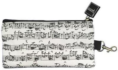 Opakowanie Piórnik - nuty biały