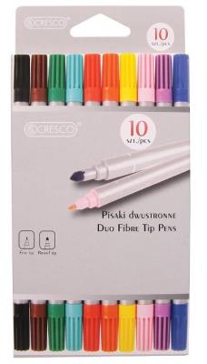 Opakowanie Pisaki dwustronne 10 kolorów
