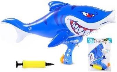 Opakowanie Pistolet na wodę dmuchany rekin Edu&Fun