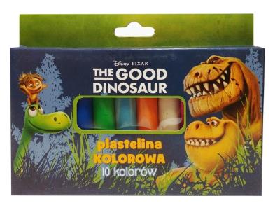 Opakowanie Plastelina 10 kolorów Dobry Dinozaur