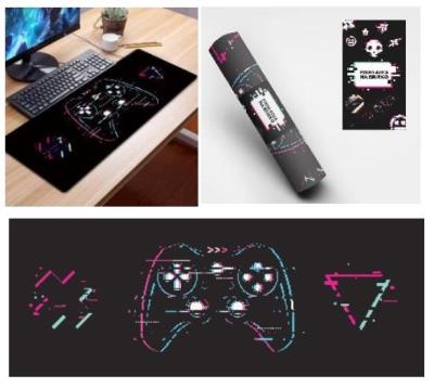 Podkładka na biurko gamer. Wydawca: Jawi. SmakLiter.pl Opakowanie Podkładka na biurko gamer