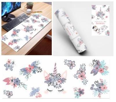 Opakowanie Podkładka na biurko jednorożec