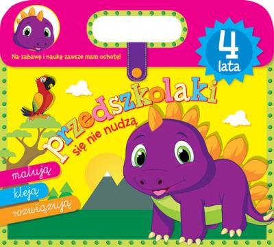 Przedszkolaki się nie nudzą 4 lata w.2. Autor: Lekan Elżbieta. SmakLiter.pl Okładka książki Przedszkolaki się nie nudzą 4 lata w.2