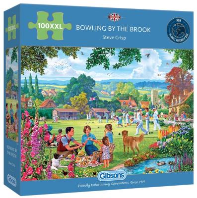 Opakowanie Puzzle 100 XXL Kręgle nad potokiem G3