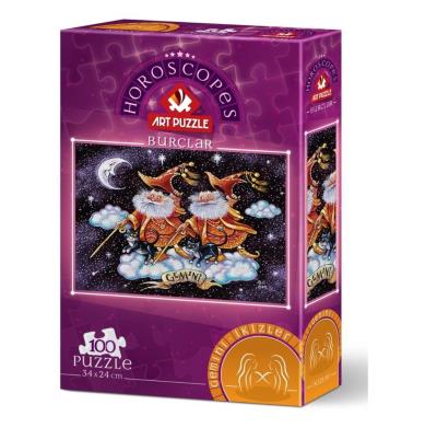Opakowanie Puzzle 100 Znaki zodiaku - Bliźnięta