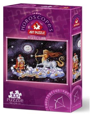 Opakowanie Puzzle 100 Znaki zodiaku - Strzelec