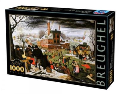 Opakowanie Puzzle 1000 Brueghel, Cztery pory roku - Zima