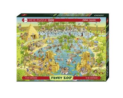 Opakowanie Puzzle 1000 Funky Zoo - Zoo pod piramidami