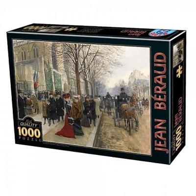 Opakowanie Puzzle 1000 Jean Beraud, Spacer po mieście