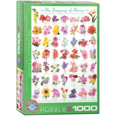 Opakowanie Puzzle 1000 Język kwiatów 6000-0579