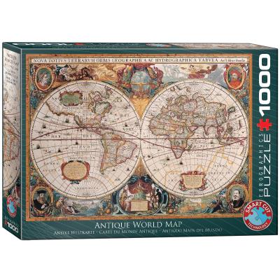 Opakowanie Puzzle 1000 Mapa świata Orbis Geographica 6000-1997