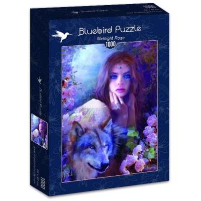 Opakowanie Puzzle 1000 Nocna róża