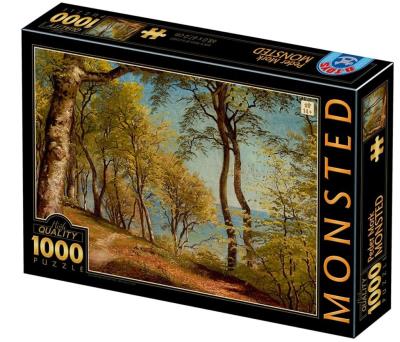 Opakowanie Puzzle 1000 Peder Mork Monsted, Brzozy na wybrzeżu