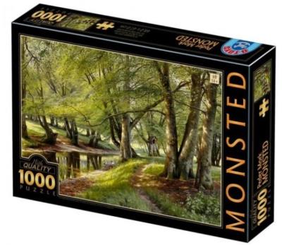 Opakowanie Puzzle 1000 Peder Mork Monsted, Lato w lesie